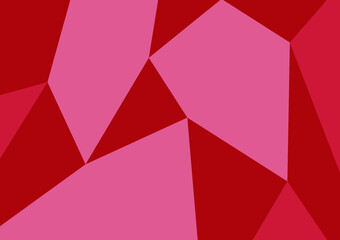 Fototapeta premium abstract background with red triangles illustration wallpaper red color 