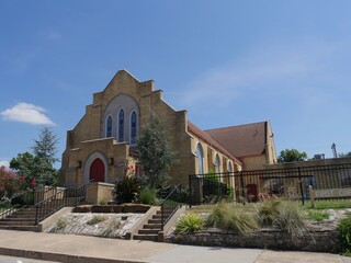 First Christian Church by the roadside .Sulphur, Oklahoma.