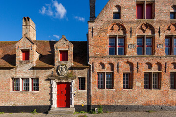 old houses in bruges belgium