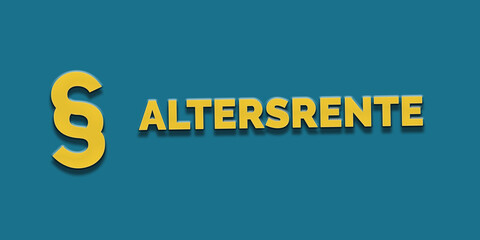 Altersrente