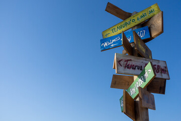 Señal de todos los caminos