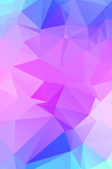 Obraz premium Purple vivid polygonal abstract background