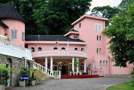 The legendary Leopard Rock Hotel in Mutare, Zimbabwe,