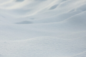snow abstract background / texture of white snow, fresh background
