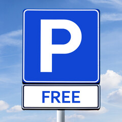 Free parking zone