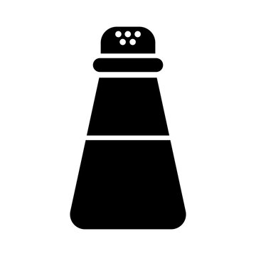 recommend clip art: salt shaker silhouette style icon
