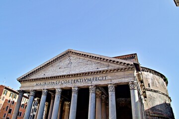 Naklejka premium Pantheon in Rom