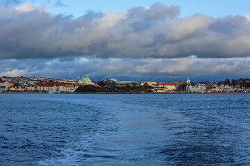 Fototapeta premium Stromstad Cloudscape Sweden