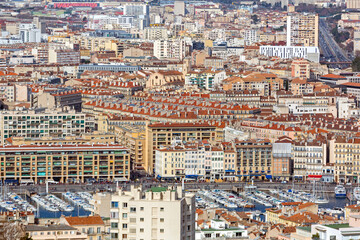 Marseille Port Aerial France