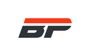 BP or PB Letter Initial Logo Design, Vector Template