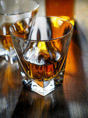 Two drams of whisky