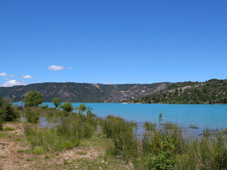 Fototapeta na wymiar Lac de Sainte Croix 