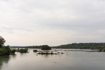 the river in the morning