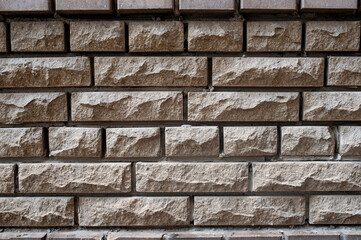 Texture background. The old red brick wall.