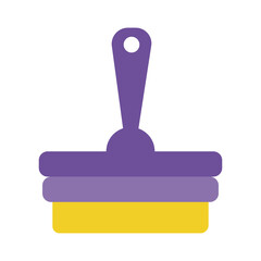 glass cleaner tool flat style icon