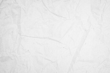 White recycled craft paper texture as background. Grey paper tex