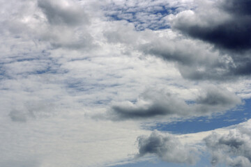 The sky before the storm.