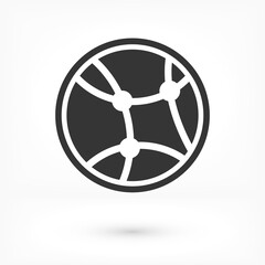 network vector icon. lorem ipsum Flat Design JPG