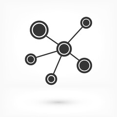 network vector icon. lorem ipsum Flat Design JPG