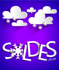 Creative Abstract Hard Discount Sale vector illustration