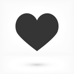 Heart icon  vector 10 eps design. lorem ipsum Flat Design JPG