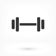 Dumbbell  icon vector 10 eps design. lorem ipsum Flat Design JPG