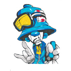 Grafity B.boy Metal cool