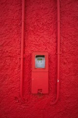 Contador externo de luz.