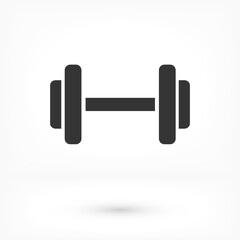 Dumbbell  icon vector 10 eps design. lorem ipsum Flat Design JPG