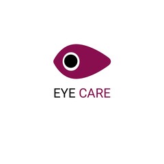 Eye care logo, icon, symbol design template. Creative eye logo for health website, clinic and hospitals.