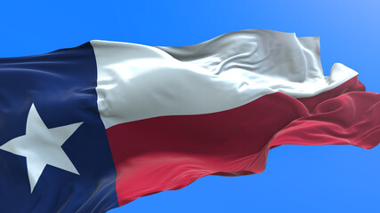 3D American USA realistic waving flag background