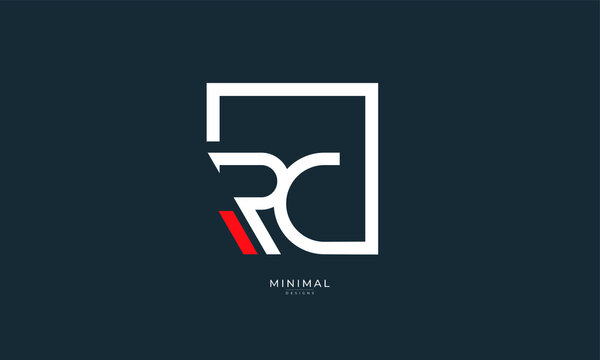 Initial Monogram Letter R C Logo Design Vector... - Stock Illustration  [67614755] - PIXTA
