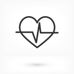 heart 10 eps bond icon design vector graphic