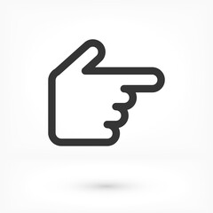 Handshake vector icon isolated sign symbol vector icon illustration - high quality vector icon in black style vector icon