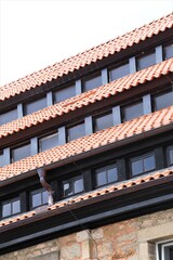 Fototapeta na wymiar roof and windows
