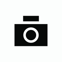 photo camera icon vector