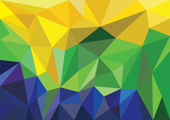 background in Brazil flag