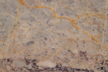 background texture of gray marble tiles with orange stripes.