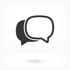 SMS mail vector icon. mail to receive SMS icon. mail to send SMS icon. mail for reading SMS flat