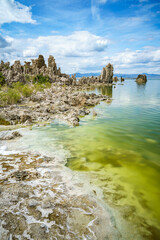 south tufa at the mono lake in california, usa