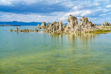 south tufa at the mono lake in california, usa