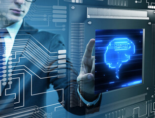 Cognitive computing concept as modern technology