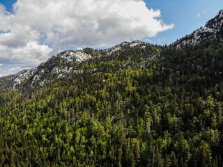 Velebit is the largest mountain in Croatia and is a part of a bigger mountain chain of Dinarides. The photo was taken above meadows in Lomska duliba, Northern Velebit mountain