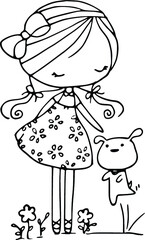 cartoon beautiful girls 