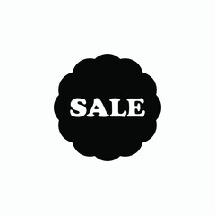 sale banner icon vector