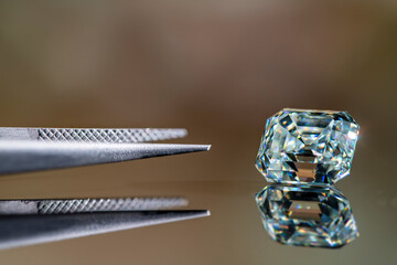 Diamond and Tweezers