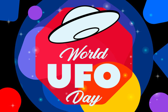 World UFO Day is an awareness day for people to gather together and watch the skies for unidentified flying objects. The day is celebrated by some on June 24, and others on July 2. 