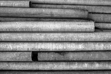 stack of steel bars