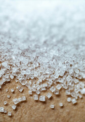 Salt crystals extreme macro abstract texture