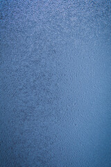 blue steam condensation on a glass - freshness abstract background